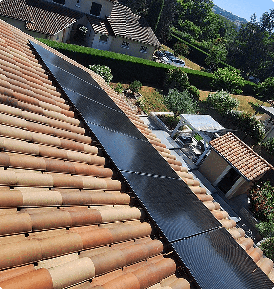 Installation panneaux photovoltaïques - Réalisations Climatt