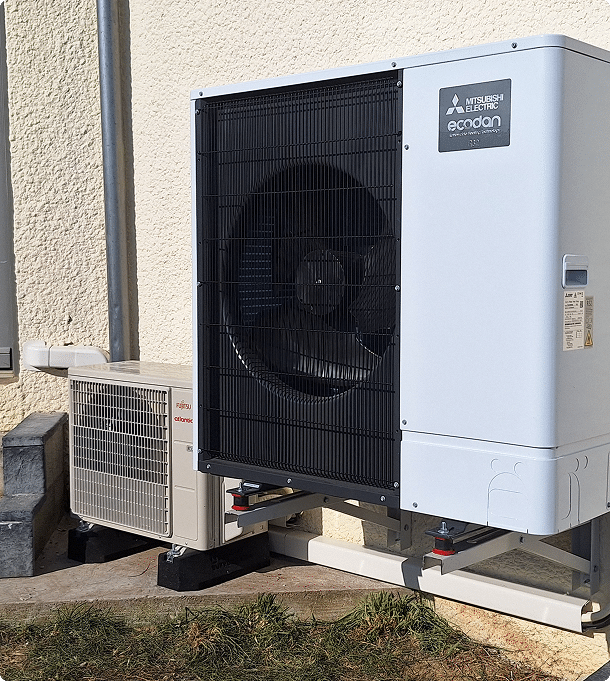 Unité extérieure pour installation pompe à chaleur